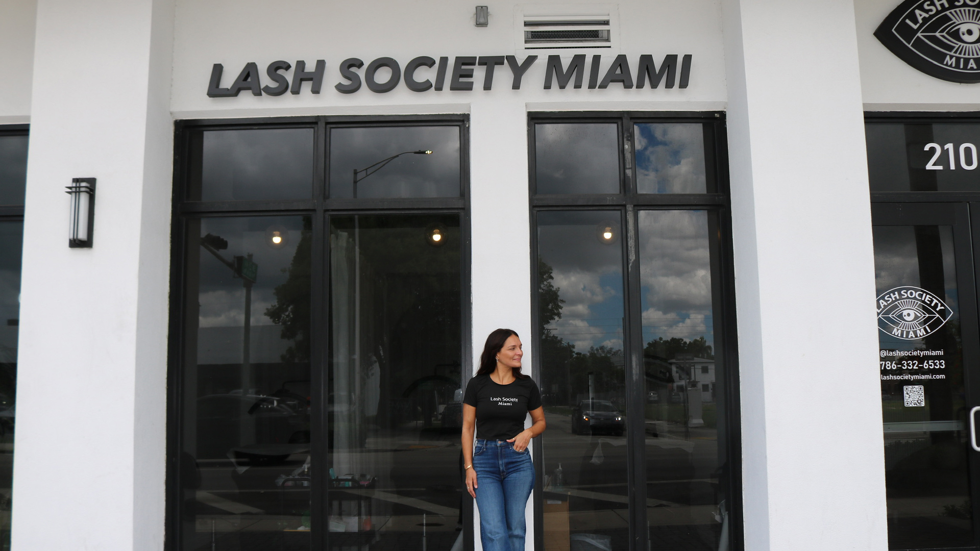 Lash Society Miami Little Havana location exterior